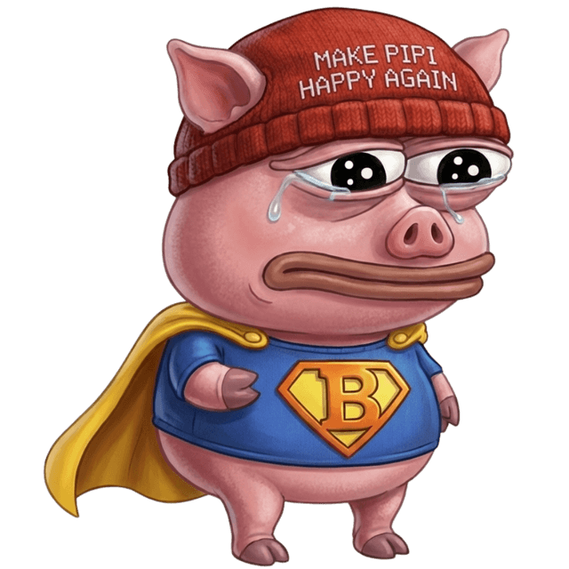 PiPi in his red beanie